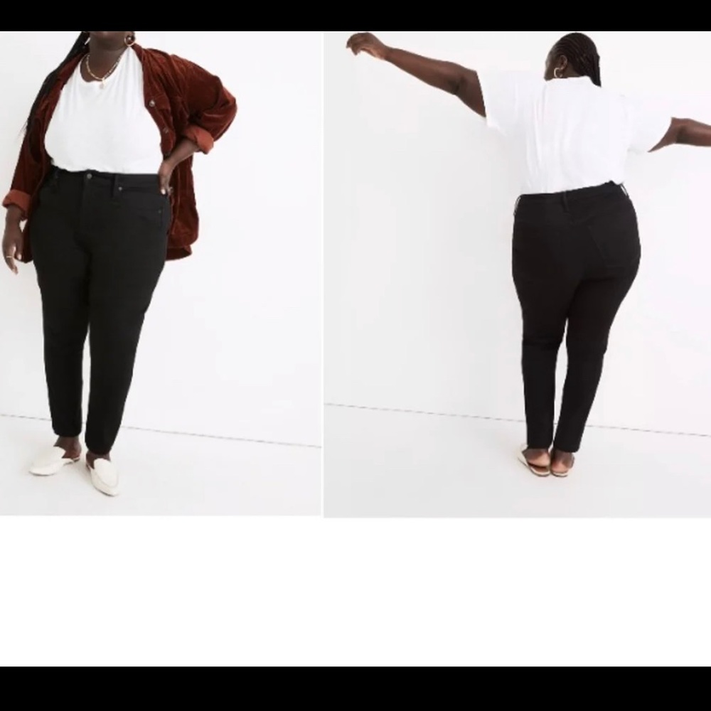 New sale MADEWELL 10 HIGH RISE BLACK SKINNY JEANS W 37